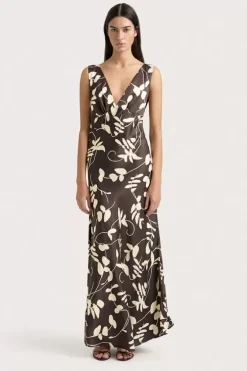 Faithfull the Brand Dresses>Amiens Maxi Dress - Eden Print