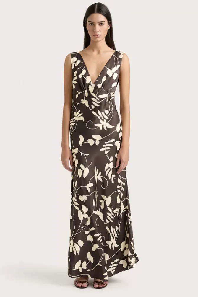 Faithfull the Brand Dresses>Amiens Maxi Dress - Eden Print