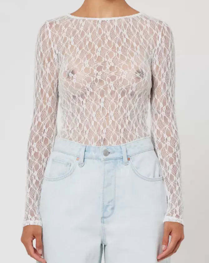 Neuw Denim Tops>Anita Lace Top