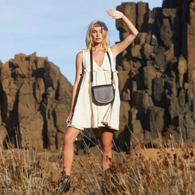 Status Anxiety Handbags>Art Of Pretending - Black Bubble