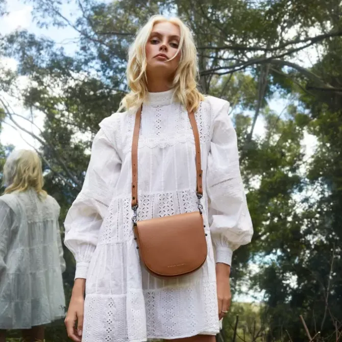 Status Anxiety Handbags>Art Of Pretending - Tan