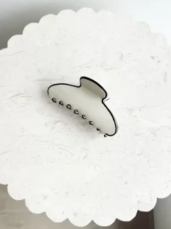 Golden Tribe Hair>Audrey Clip - White