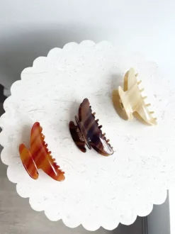 Golden Tribe Hair>Ava Clip - Chocolate