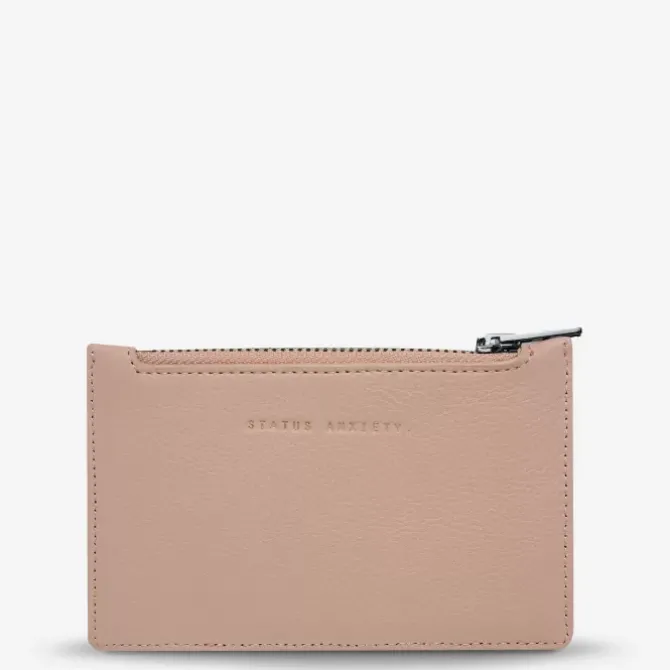 Status Anxiety Wallets>Avoiding Things - Dusty Pink