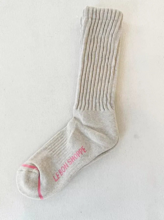 Le Bon Shoppe Socks>Ballet Socks - Oatmeal