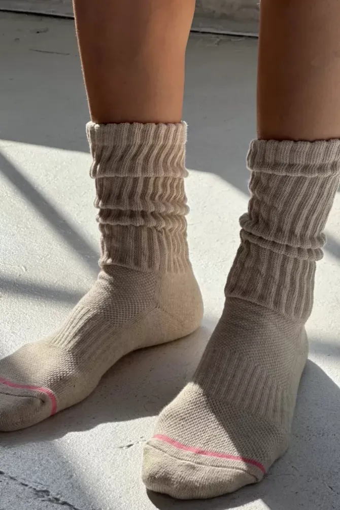 Le Bon Shoppe Socks>Ballet Socks - Oatmeal