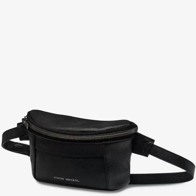Status Anxiety Handbags>Best Lies Bum Bag - Black Bubble