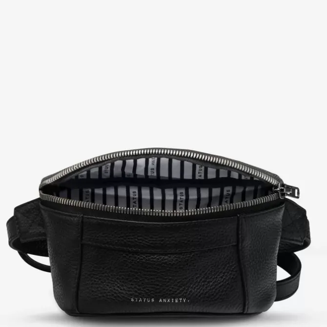 Status Anxiety Handbags>Best Lies Bum Bag - Black Bubble