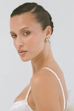 Porter Jewellery Jewellery|Jewellery>Blob Huggies - Silver