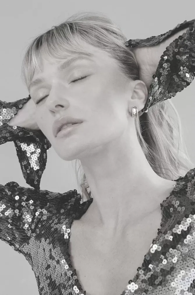 Porter Jewellery Jewellery|Jewellery>Blob Huggies - Silver