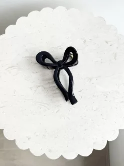 Golden Tribe Hair>Bow Clip - Black