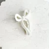 Golden Tribe Hair>Bow Clip - White