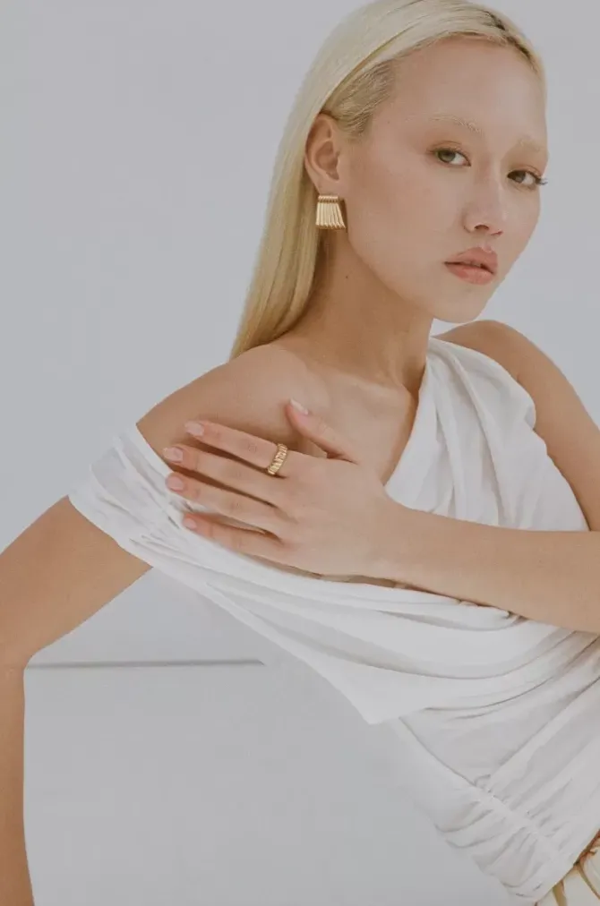 Porter Jewellery Jewellery|Jewellery>Caterpillar Earrings - Gold