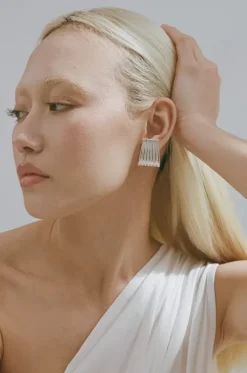 Porter Jewellery Jewellery|Jewellery>Caterpillar Earrings - Silver
