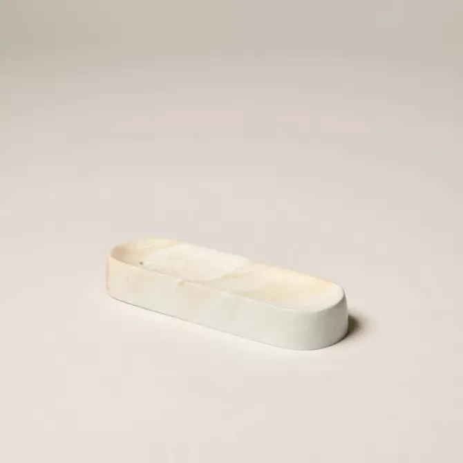 Gentle Habits Homewares>Ceramic Incense Holder - White