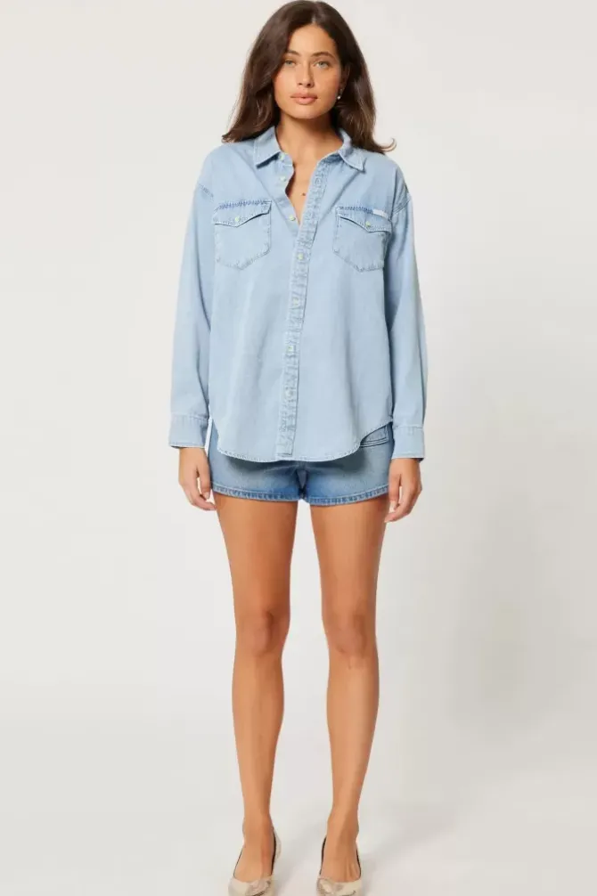 Rolla's Jeans Shirts|Denim>Classic Denim Shirt - California