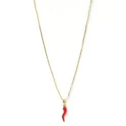 Arms of Eve Jewellery|Jewellery>Cornicello Red Charm Necklace