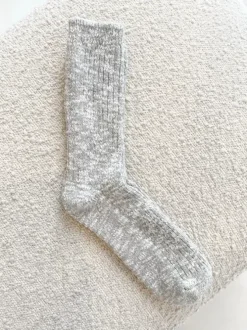Le Bon Shoppe Socks>Cottage Socks - Heather Grey