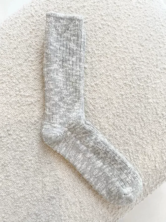 Le Bon Shoppe Socks>Cottage Socks - Heather Grey