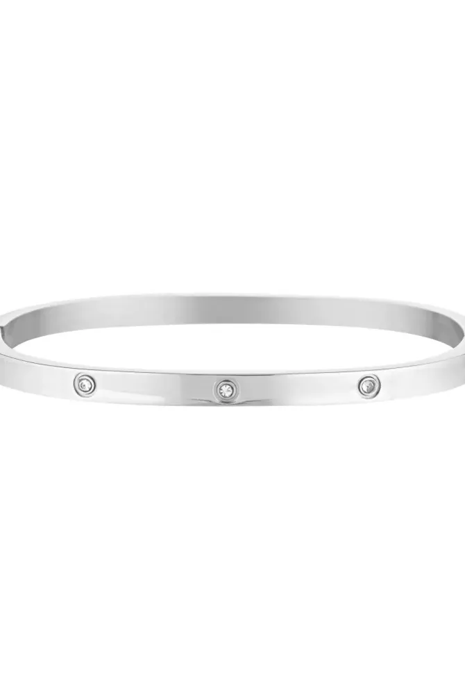 Porter Jewellery Jewellery|Jewellery>Dylan Bangle Silver - Celestial Clear