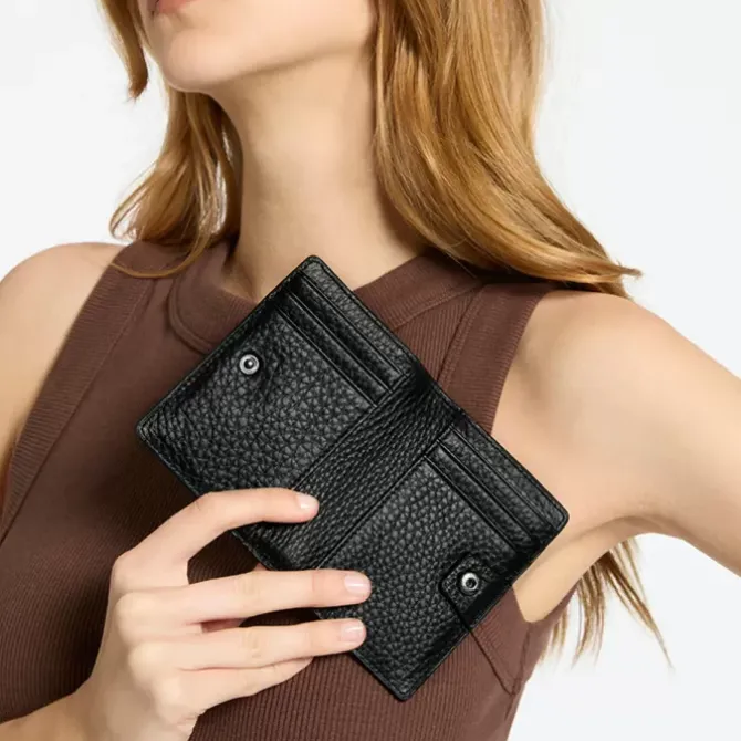 Status Anxiety Wallets>Easy Does It - Black