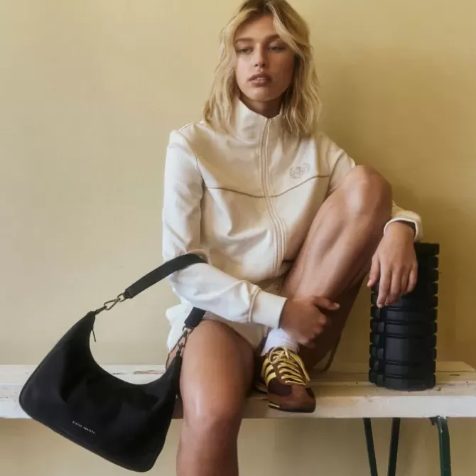 Status Anxiety Handbags>Fleur Recycled Bag - Black