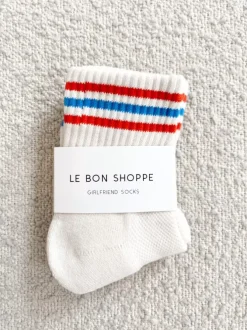 Le Bon Shoppe Socks>Girlfriend Socks - Leche