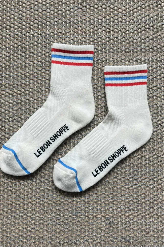 Le Bon Shoppe Socks>Girlfriend Socks - Leche