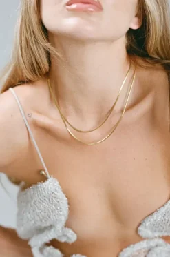 Porter Jewellery Jewellery|Jewellery>Hailey Snake Necklace - 2mm (Short)