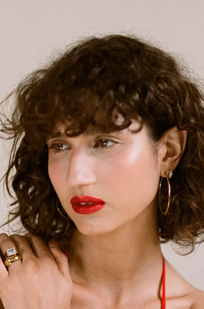 Porter Jewellery Jewellery|Jewellery>Heirloom Huggies - Gold/Clear