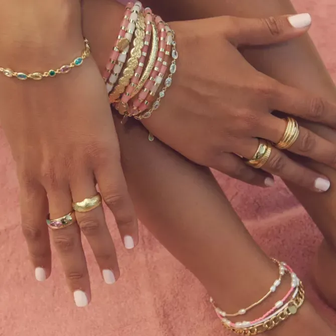 Arms of Eve Jewellery|Jewellery>Isadora Gold Bracelet - Multi