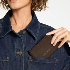 Status Anxiety Wallets>Left Behind - Cocoa