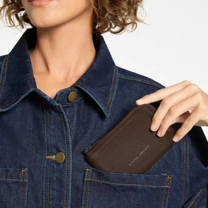 Status Anxiety Wallets>Left Behind - Cocoa