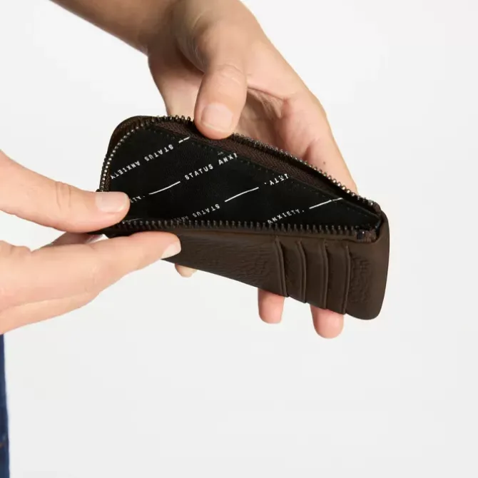 Status Anxiety Wallets>Left Behind - Cocoa