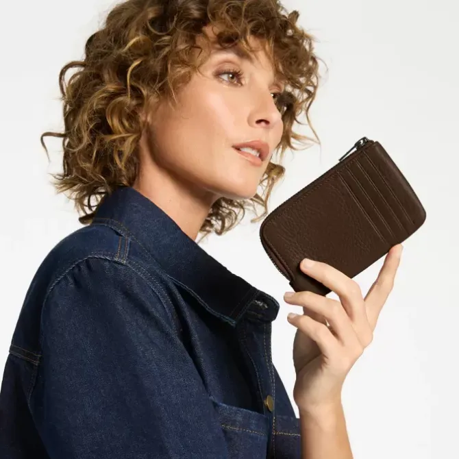 Status Anxiety Wallets>Left Behind - Cocoa