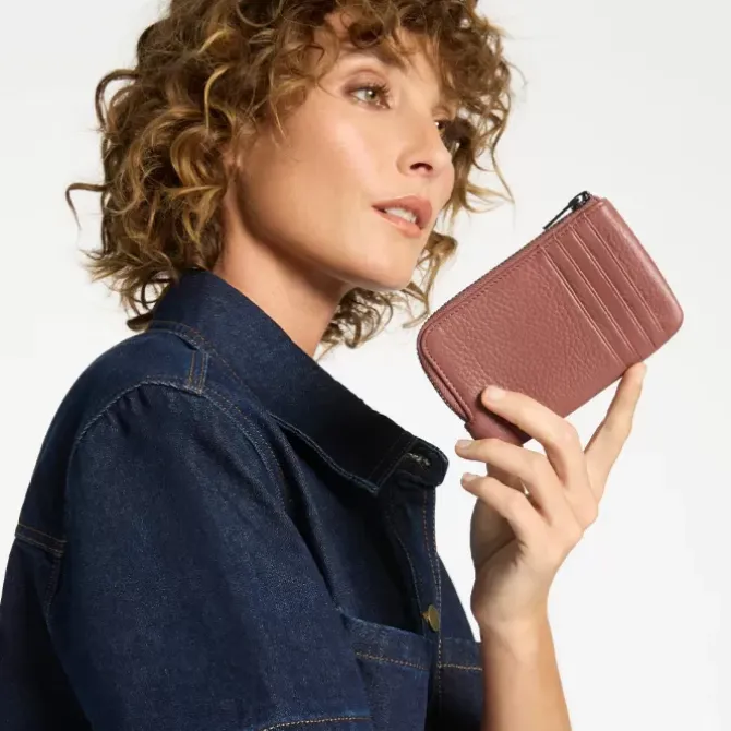 Status Anxiety Wallets>Left Behind - Dusty Rose
