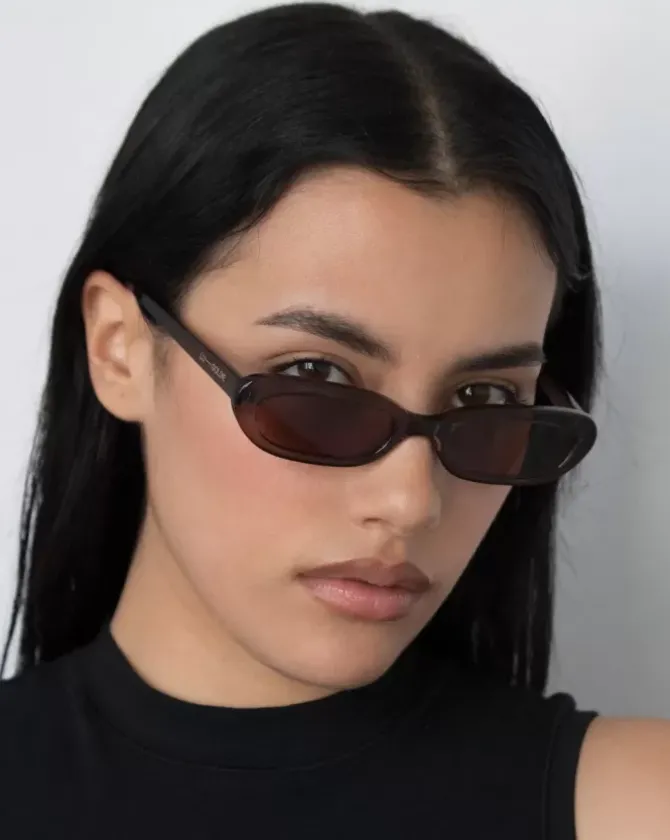 Lu Goldie Eyewear>Lola - Coffee