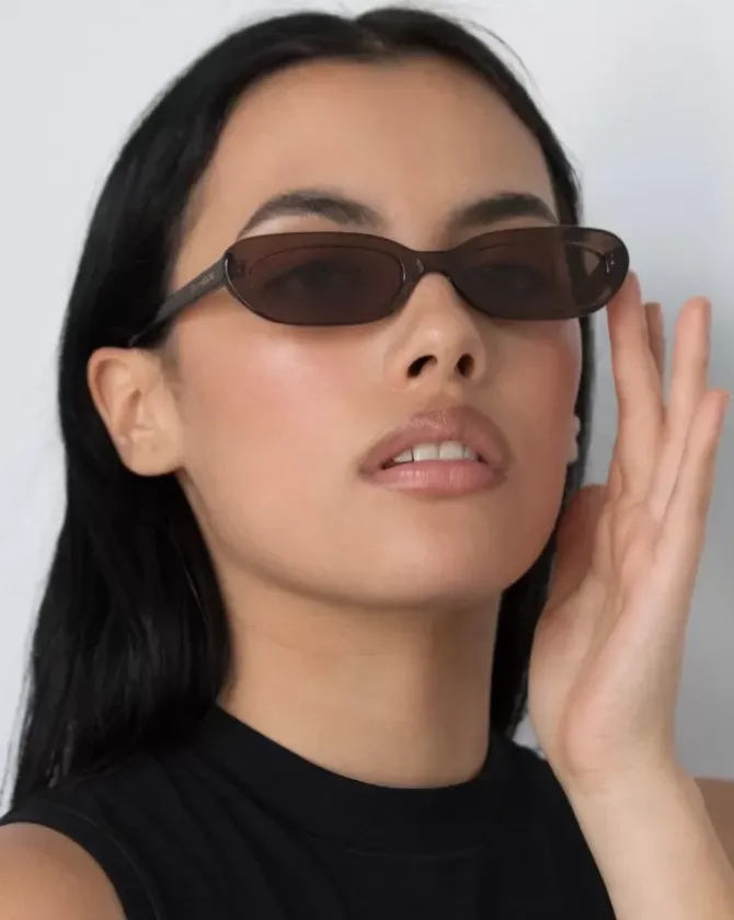 Lu Goldie Eyewear>Lola - Coffee