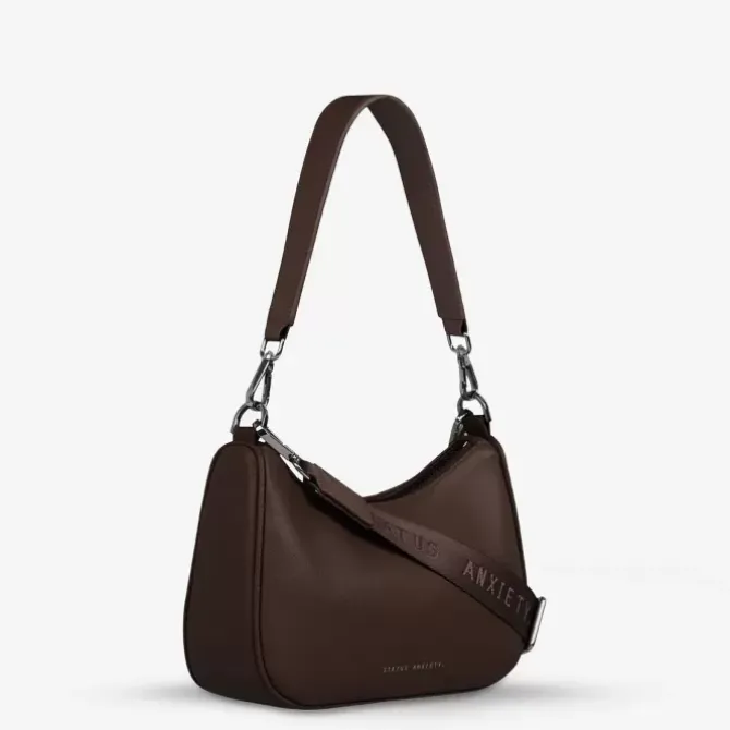 Status Anxiety Handbags>Look Both Ways - Cocoa