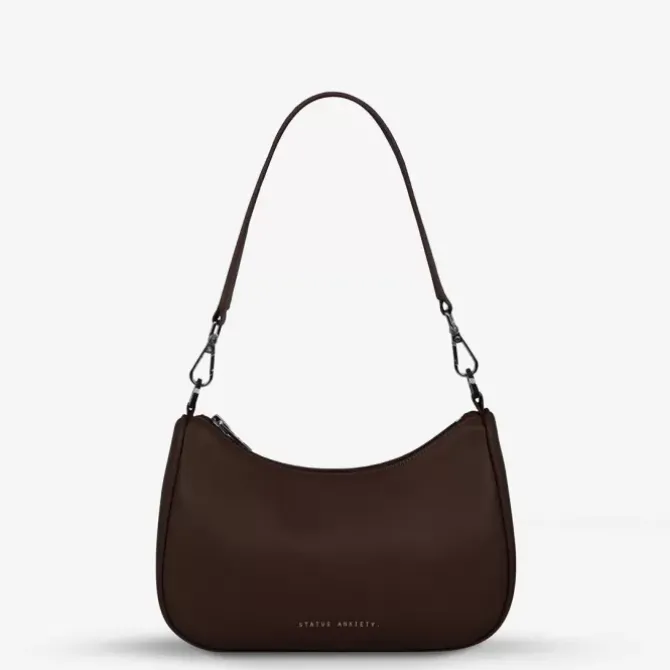 Status Anxiety Handbags>Look Both Ways - Cocoa