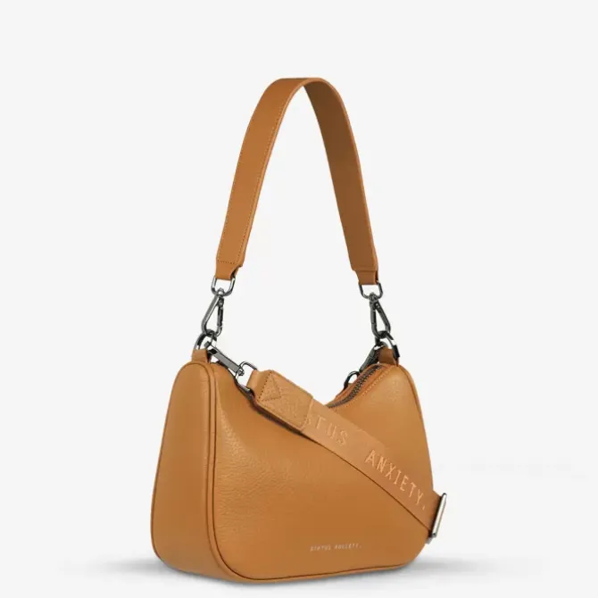 Status Anxiety Handbags>Look Both Ways - Tan