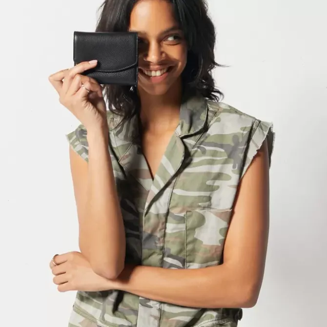 Status Anxiety Wallets>Lucky Sometimes - Black