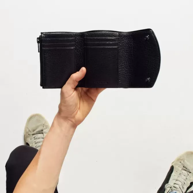 Status Anxiety Wallets>Lucky Sometimes - Black