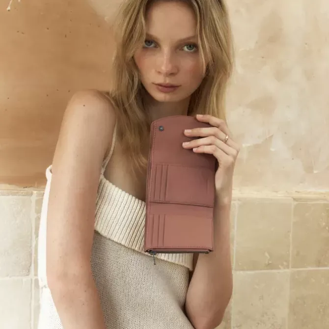 Status Anxiety Wallets>Lucky Sometimes - Dusty Rose
