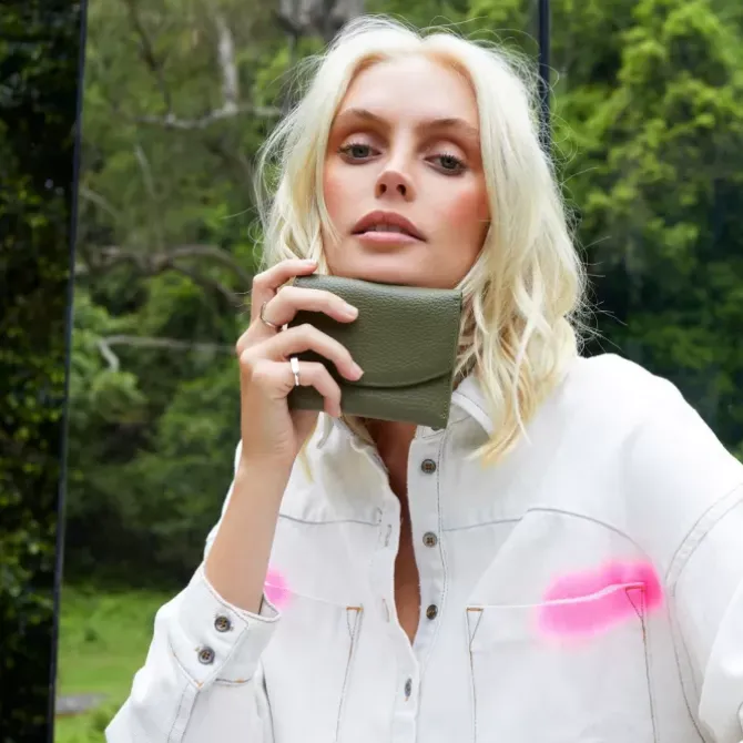 Status Anxiety Wallets>Lucky Sometimes -Khaki