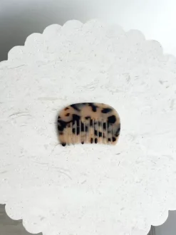 Golden Tribe Hair>Mini Comb - Cream Tort