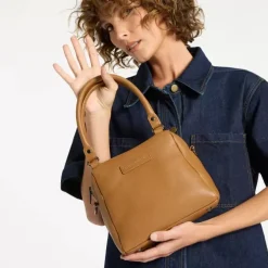 Status Anxiety Handbags>Mini Mountains - Tan