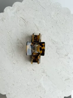 Golden Tribe Hair>Mini Portsea Clip - Tort