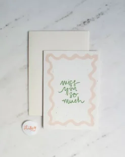Studio Y Creative Cards>Miss You So Much Card