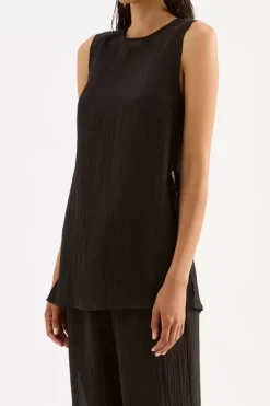 Nude Lucy Tops|Tanks>Montego Tank - Black